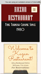 Mobile Screenshot of kazanrestaurant.com